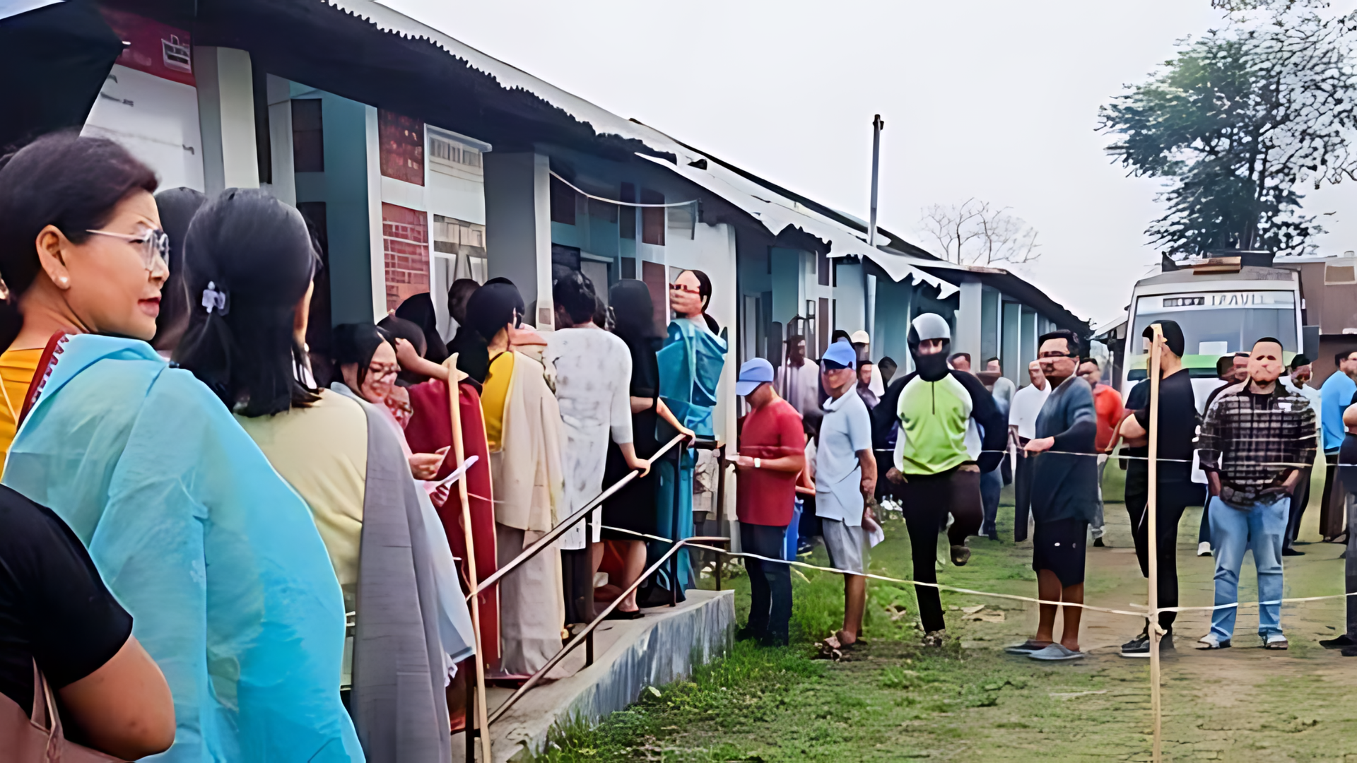 Phase 2 Elections: 94-Year-Old Woman Comes To The Polling Booth To Cast Vote