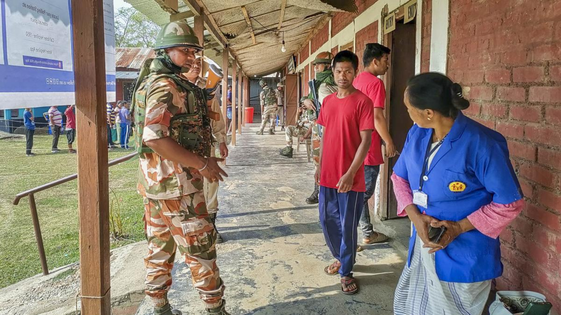 Manipur Election Marred by Ethnic Violence and Low Turnout Amidst Incidents of Vandalism and Intimidation