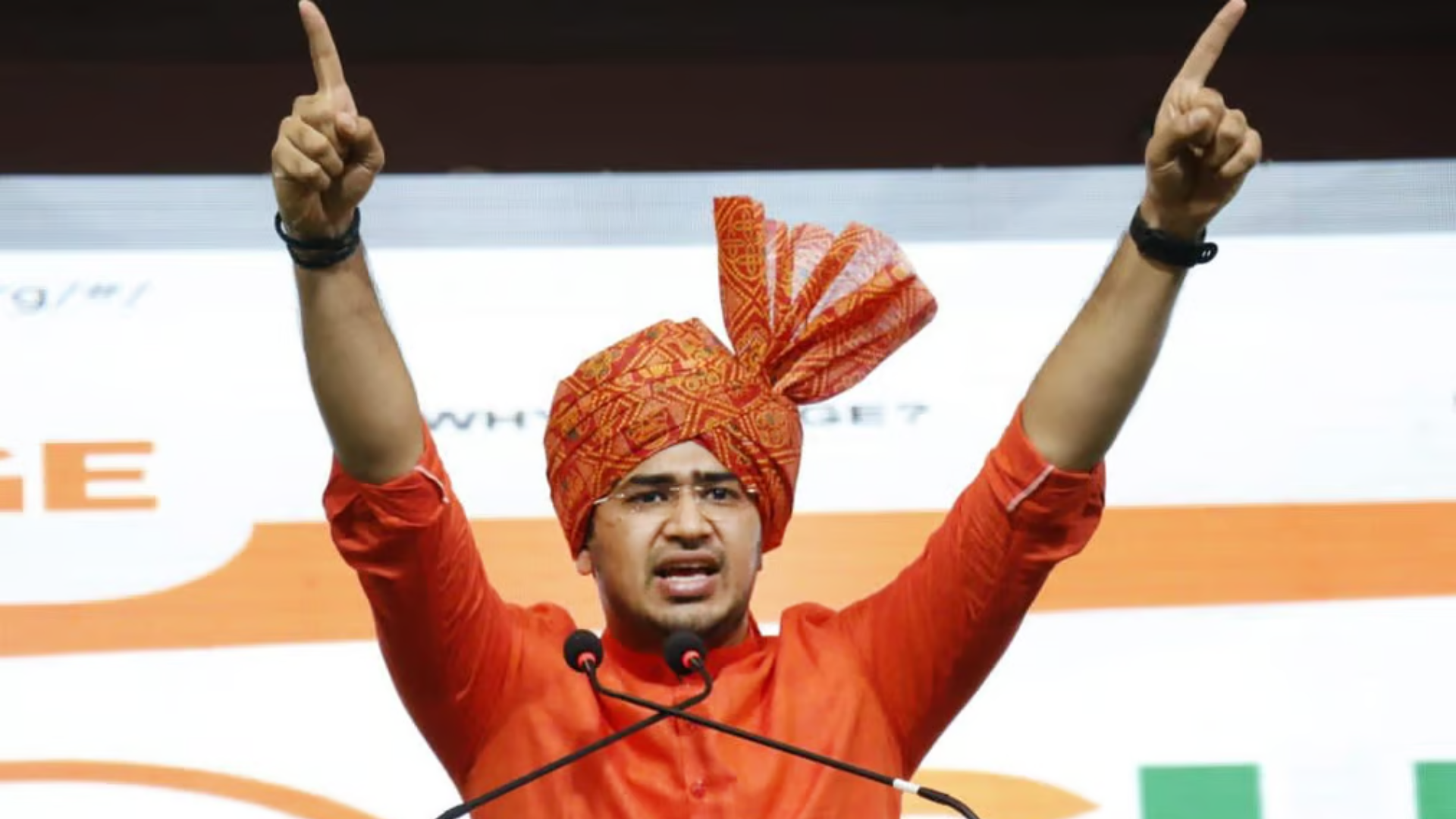 Bengaluru Event Turns Chaotic: BJP's Tejasvi Surya Heckled, Forced To Leave; Election Commission Complaint Lodged