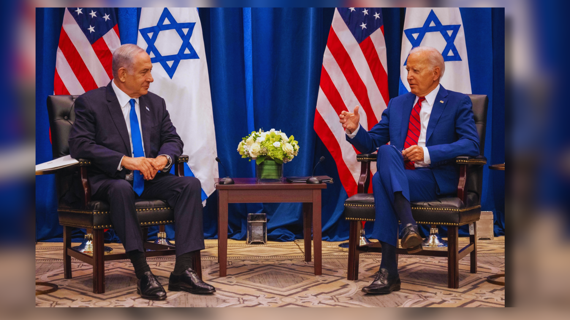 Biden And Netanyahu Converse Post-Israeli Strike On Gaza Aid Workers