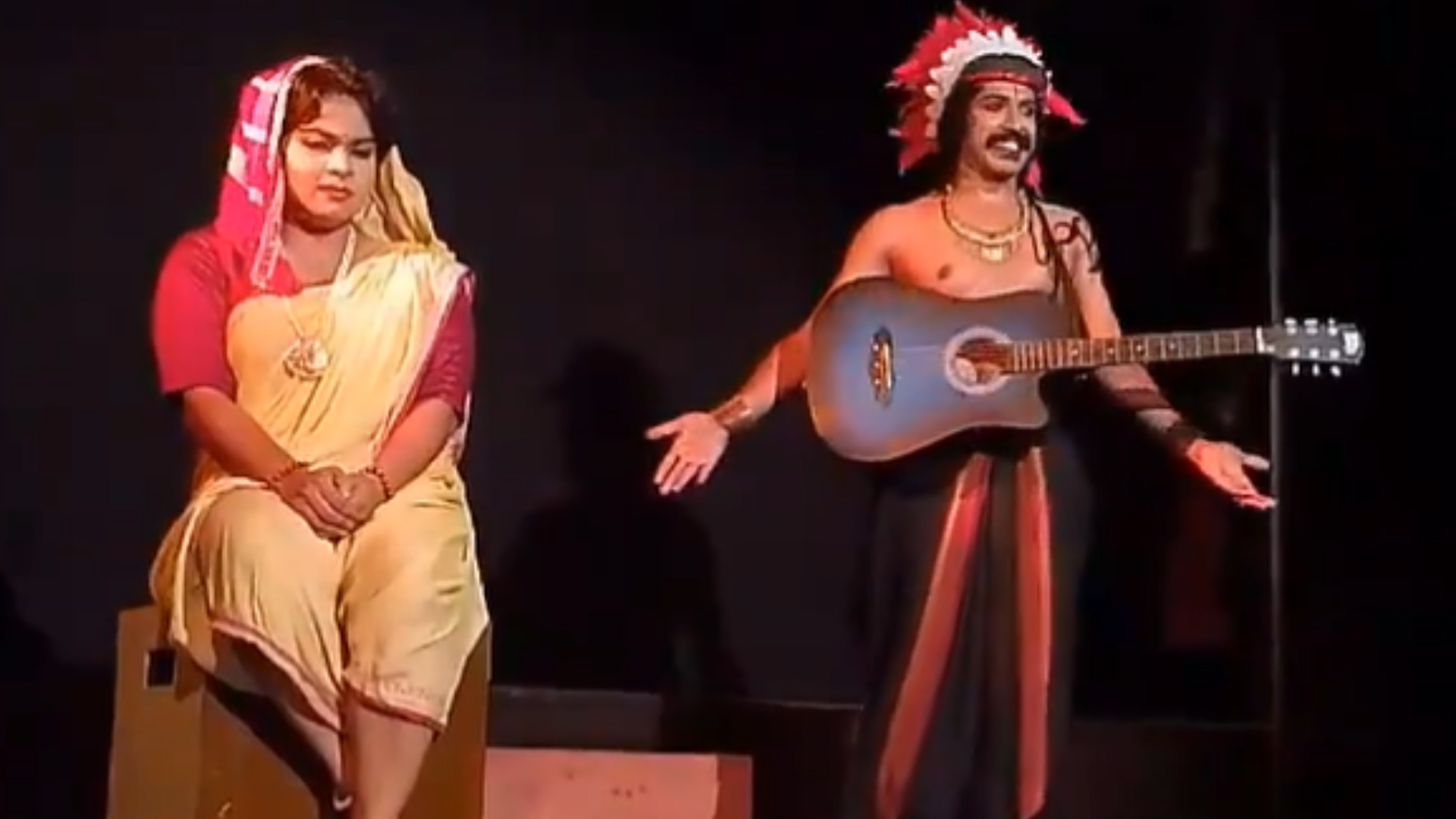 Sita Offering Ravana Beef And Dancing With Him At A Pondicherry University Play Sparks Outrage- Watch Video Here!