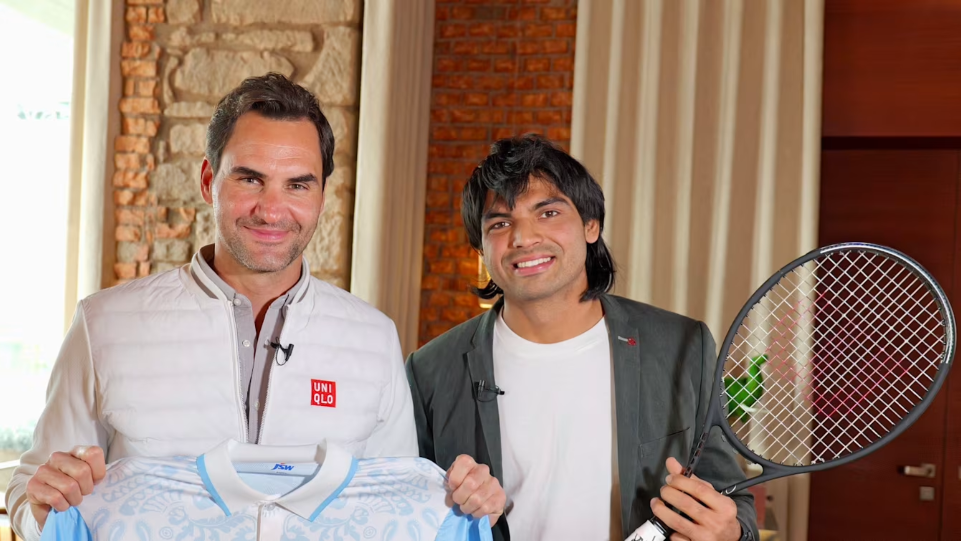 Neeraj Chopra Reflects on Meeting Roger Federer, Seeks Career Advice from the Tennis Legend