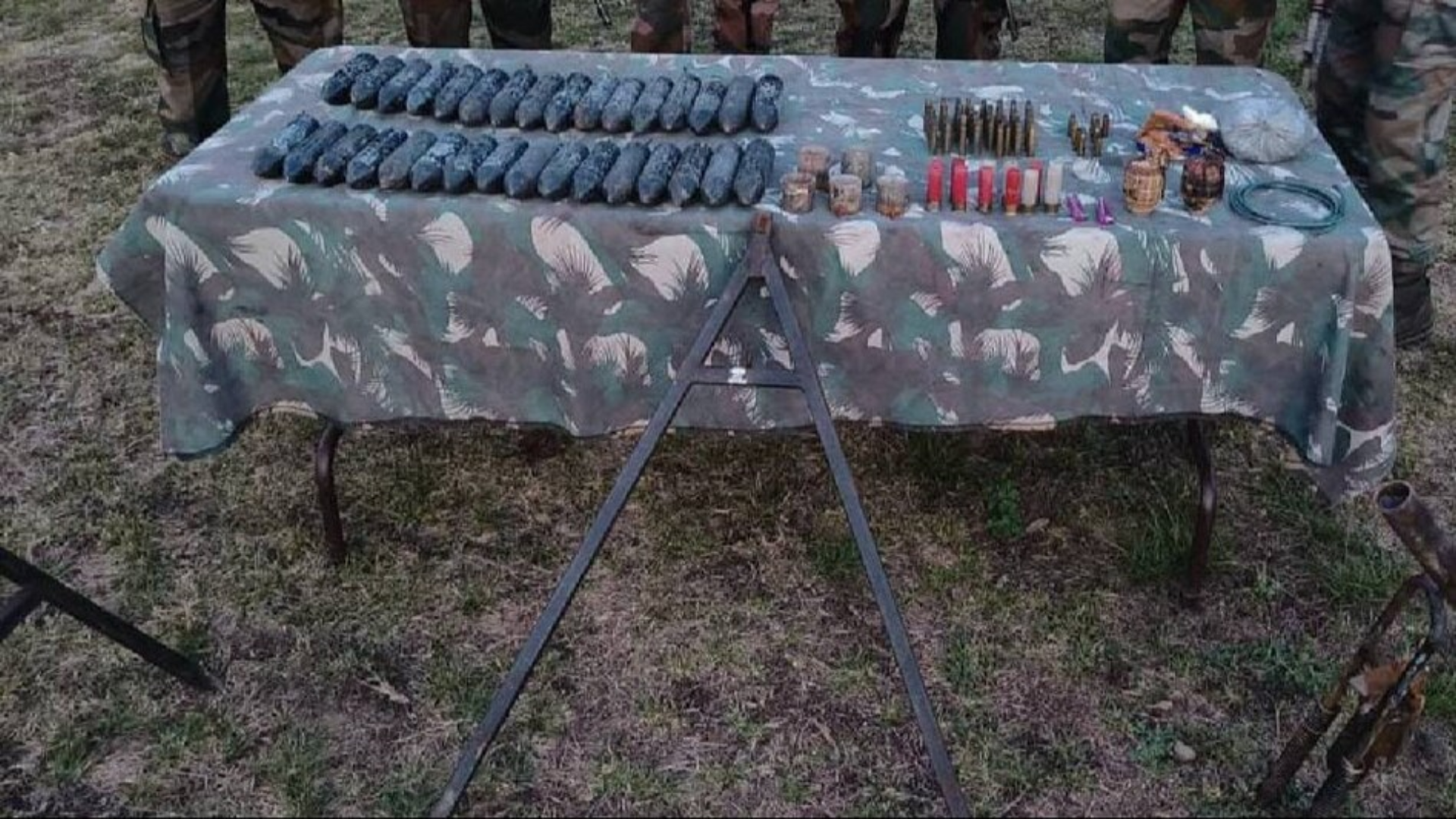 Security Forces in Manipur Conduct Search Operations, Recover Cache of Arms and Ammunition in Hill and Valley Districts