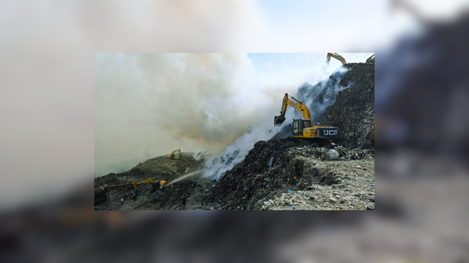 Fire Erupts At Ghazipur Landfill In Delhi, Sparks Criticis