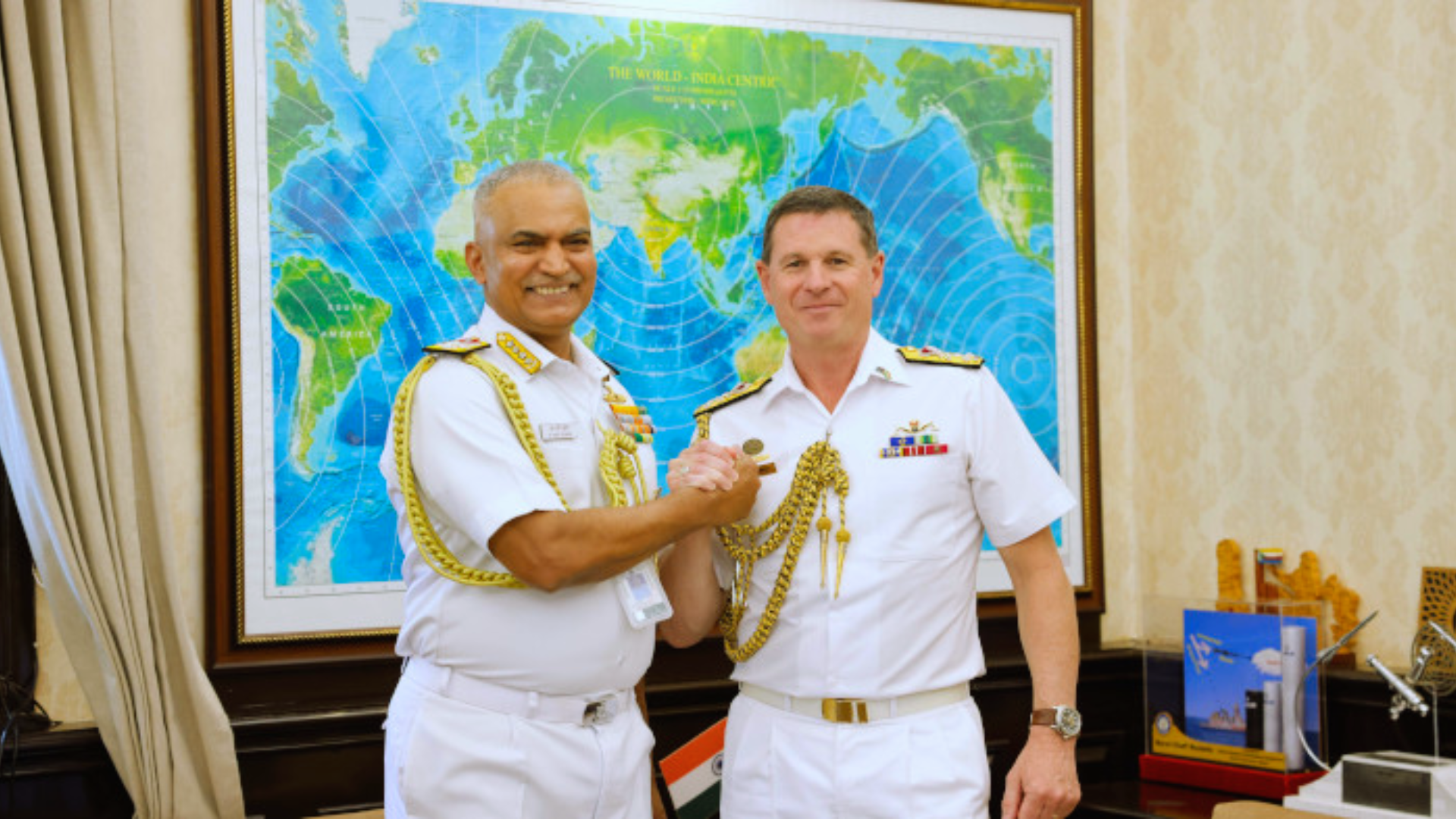 Indian Navy, Australian Navy Forge Stronger Maritime Ties Through Successful Talks