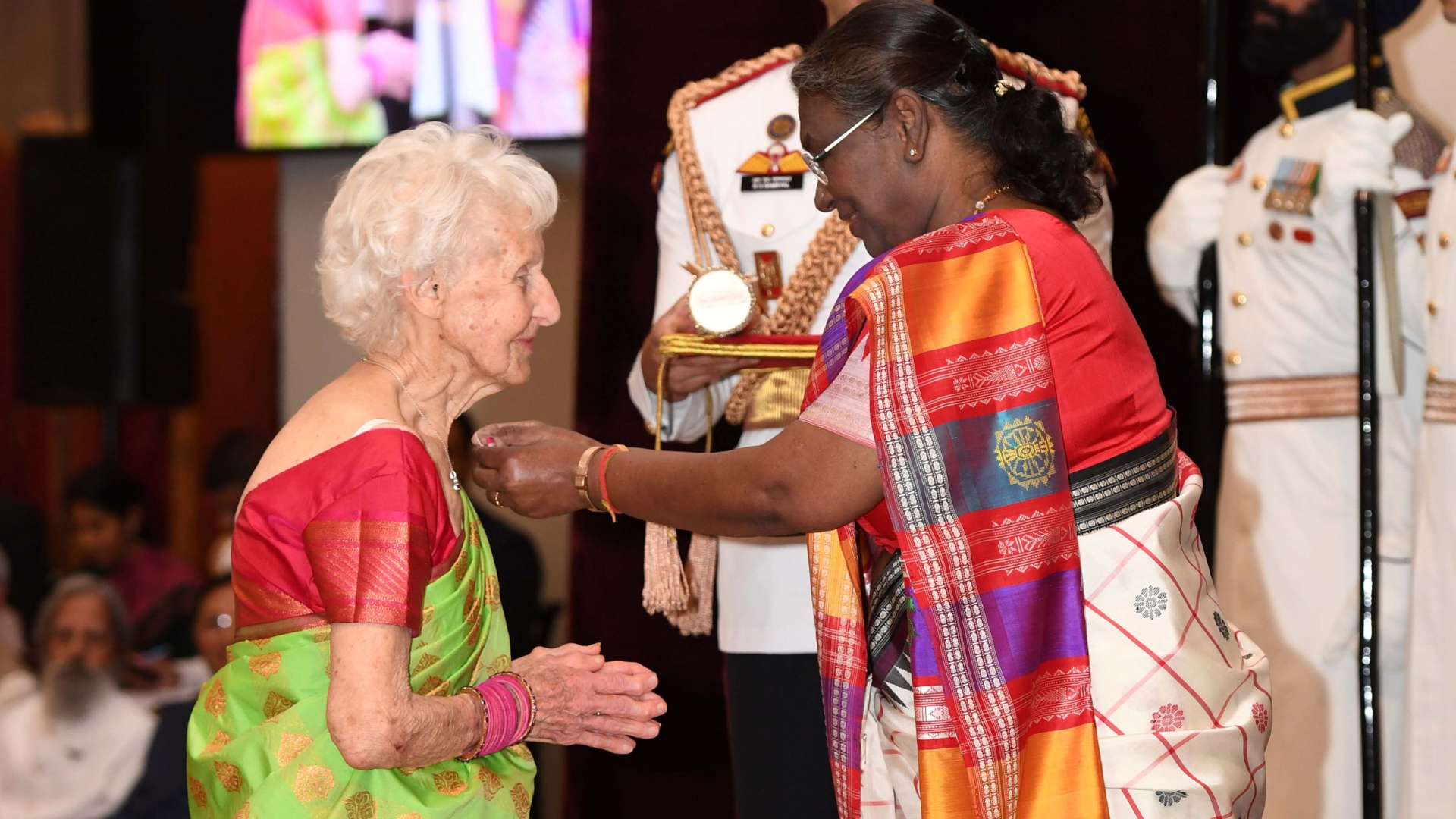 Introducing 101-Year-Old French Yoga Enthusiast Honored With Padma Shri