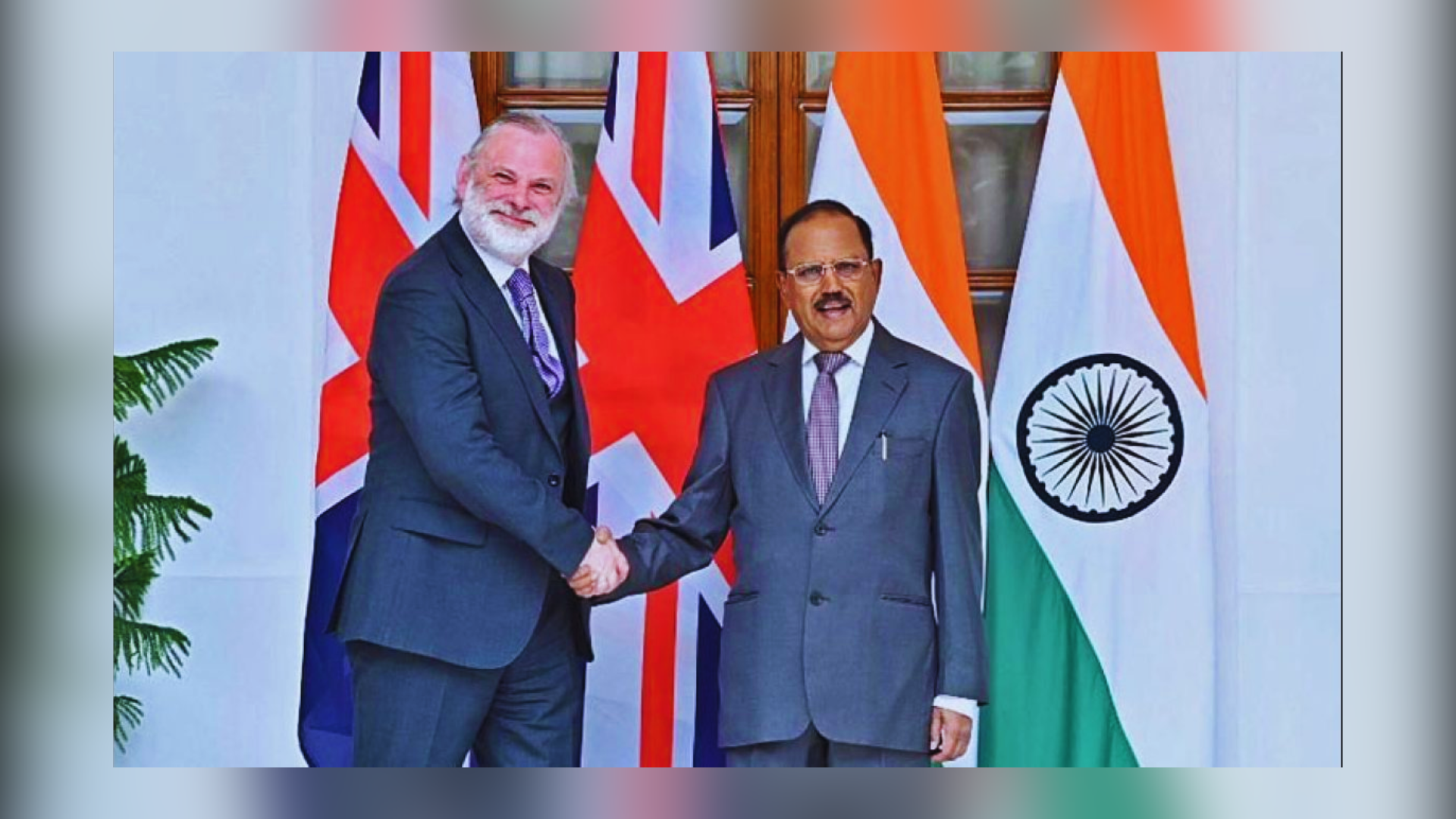 NSA Ajit Doval And UK Counterpart Engage In Strategic Dialogue On Critical Technology And Global Affairs