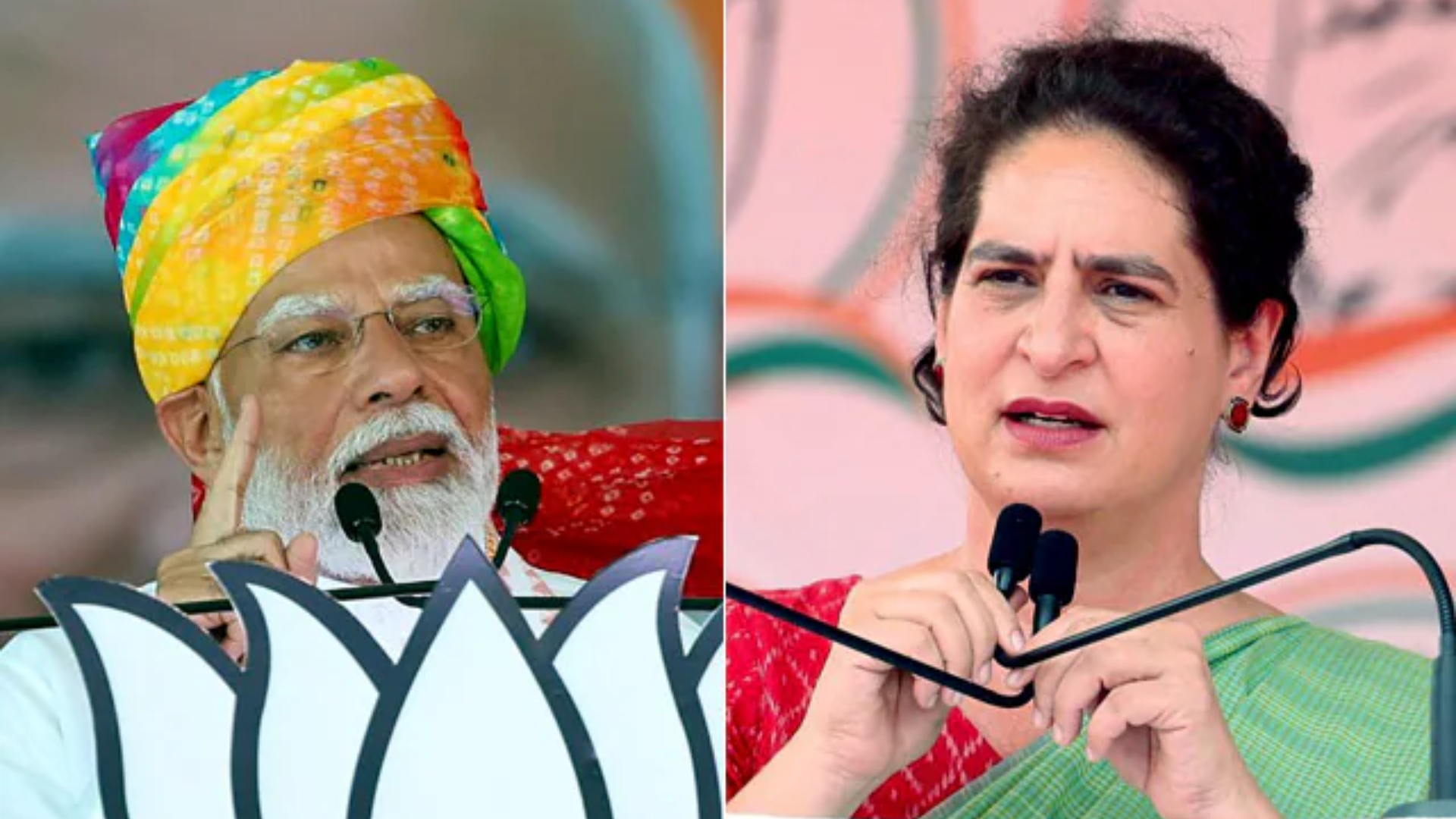 Priyanka Gandhi Vadra Counters PM Modi’s Attack, Accuses BJP of Favoring Billionaires