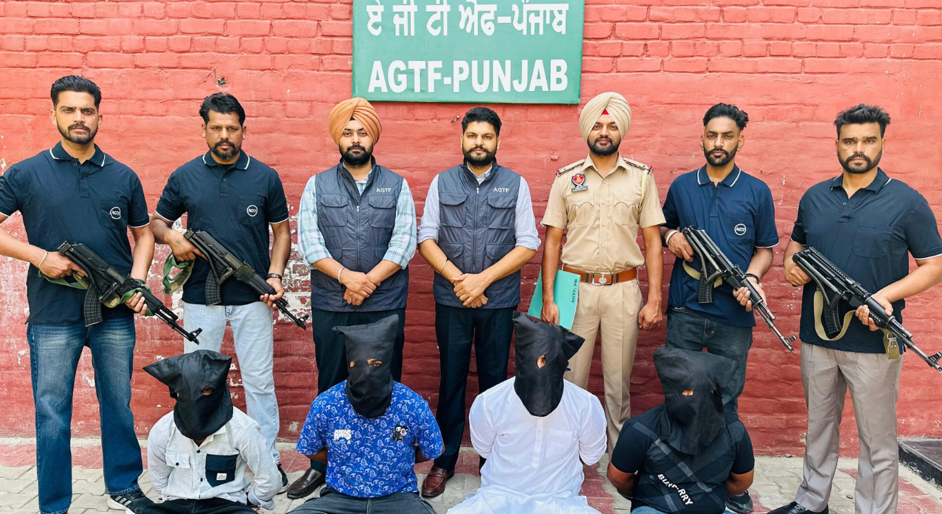 Punjab Police Busts Terror Module Operated By Man Linked To Khalistani Separatist, Arrests Key Operative and Three Others