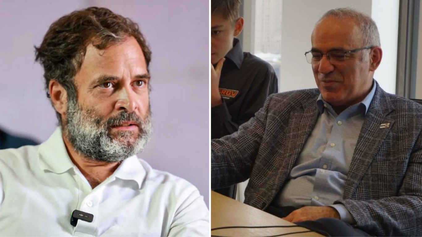 Garry Kasparov Issues Clarification On The Chess Comment on Rahul Gandhi; Calls It A ‘Lighthearted Jest’