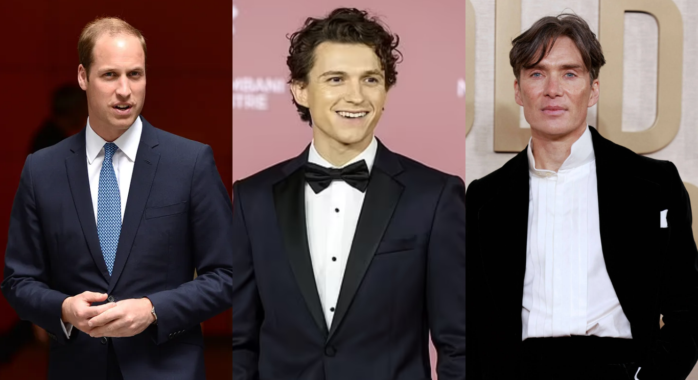 UK’s Sexiest Man 2024: Prince William Bags The Third Spot, Tom Holland Grabs Second, Trolls Say, “Have Seen Sexier Men At Local Gas Station”