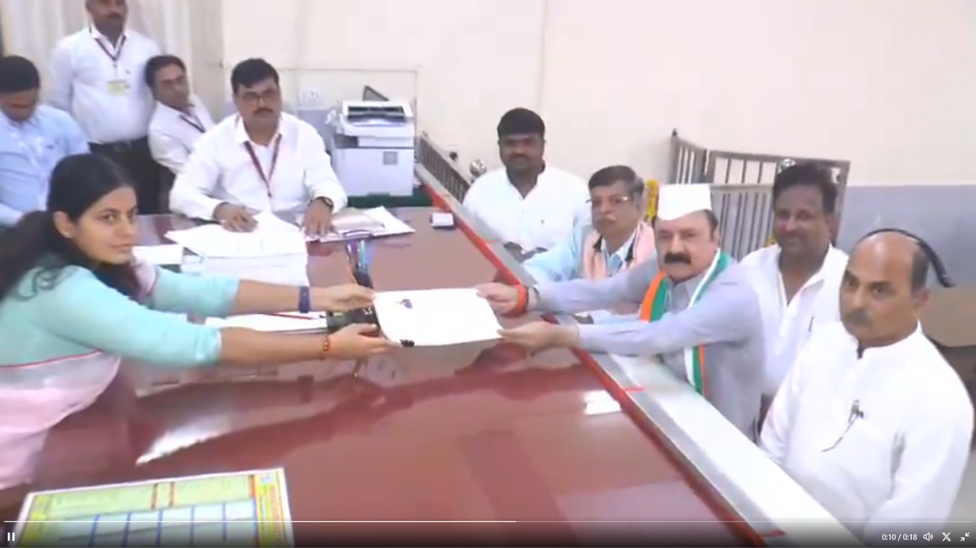 Kishori Lal Sharma Files For Nomination From The Amethi Constituency