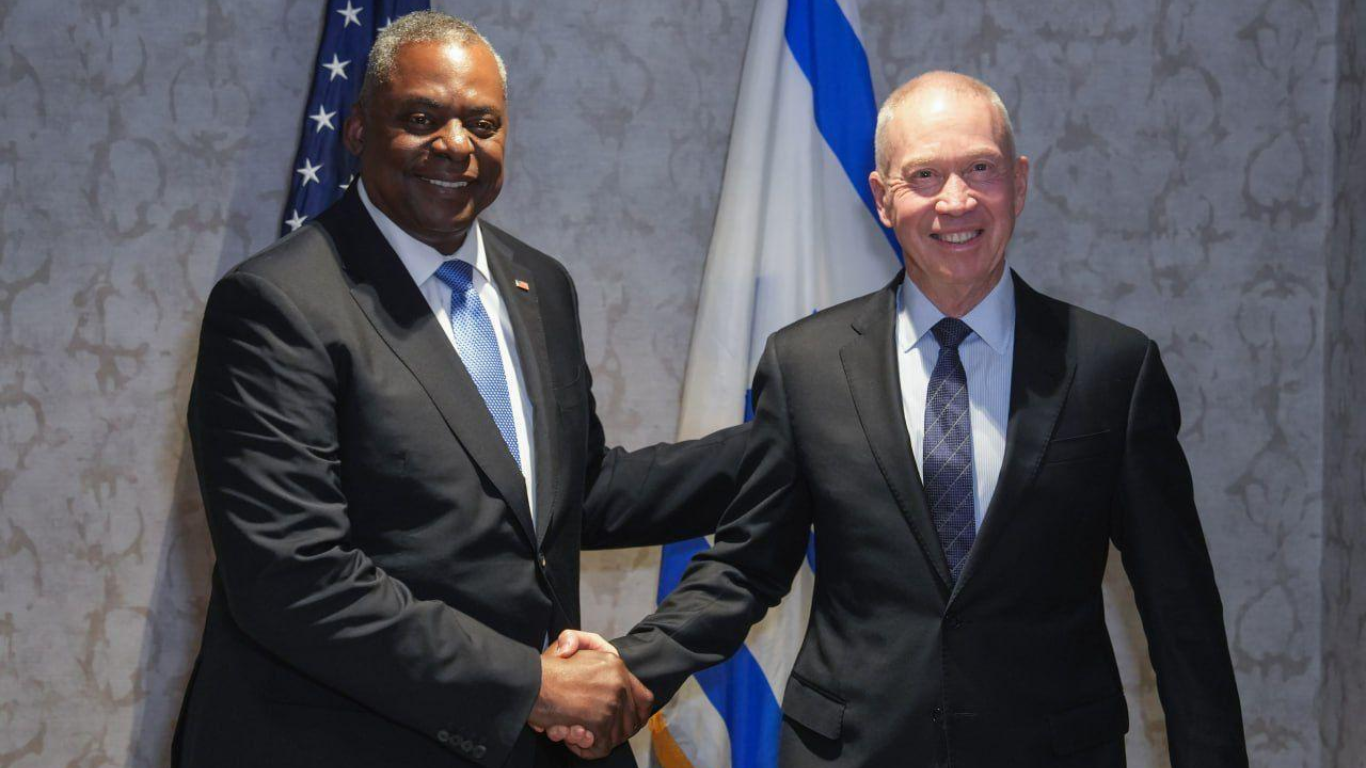 Israel’s Defence Minister Meets U.S Secretary Of Defence To Discuss Possible Release Of Hostages Held By Hamas
