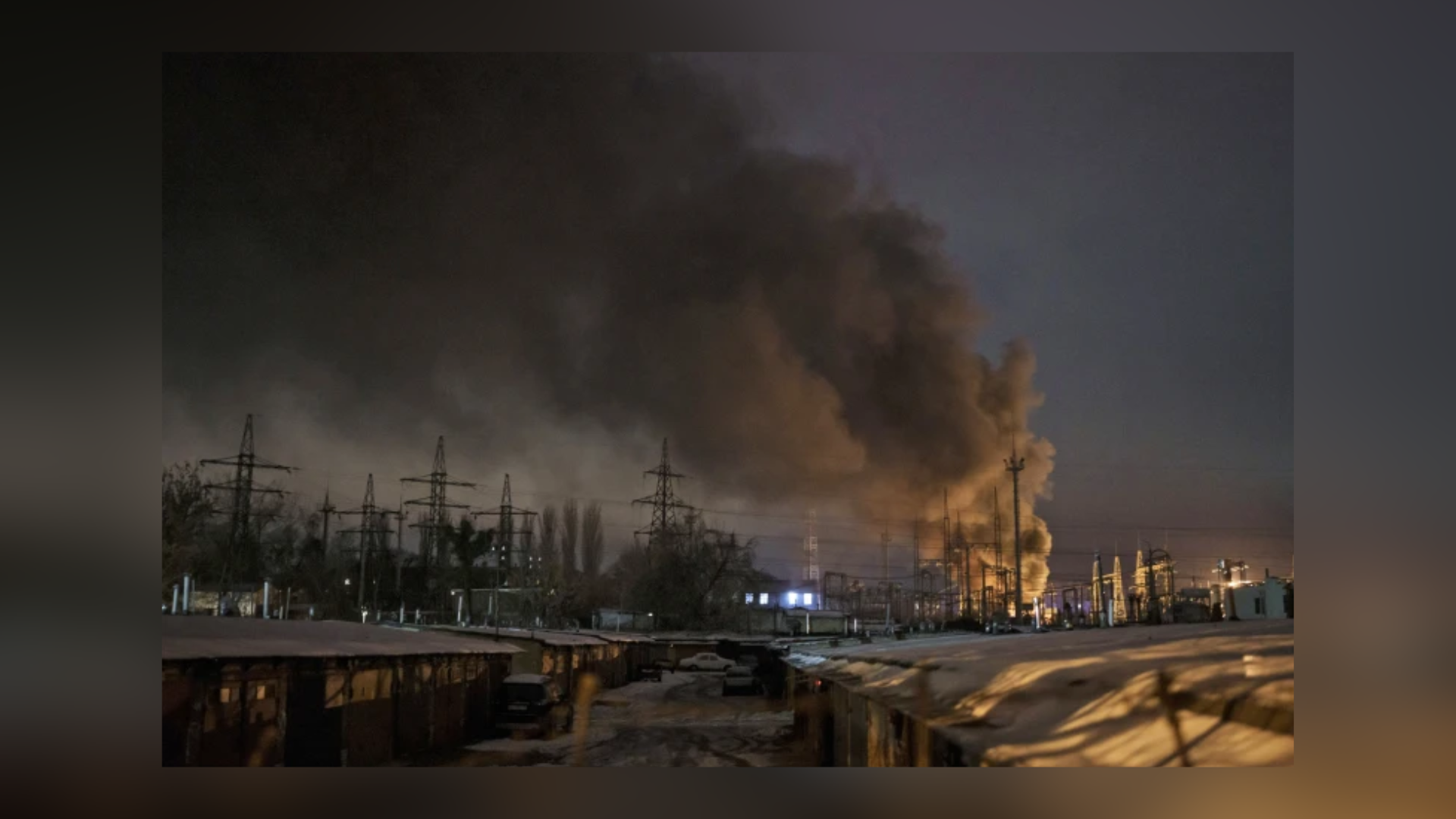 Ukraine Implements Emergency Blackouts Following Russian Attacks On Power Plants