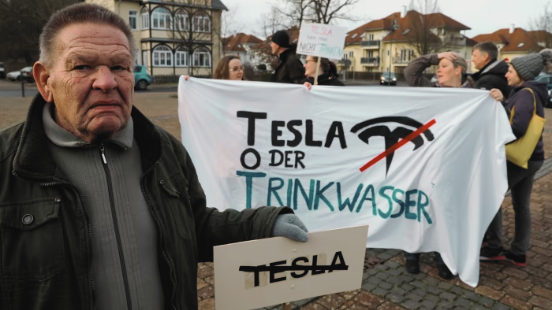 Nearly 800 Demonstrators Protest Tesla Gigafactory Expansion in Germany, Adding To Elon Musk’s Challenges