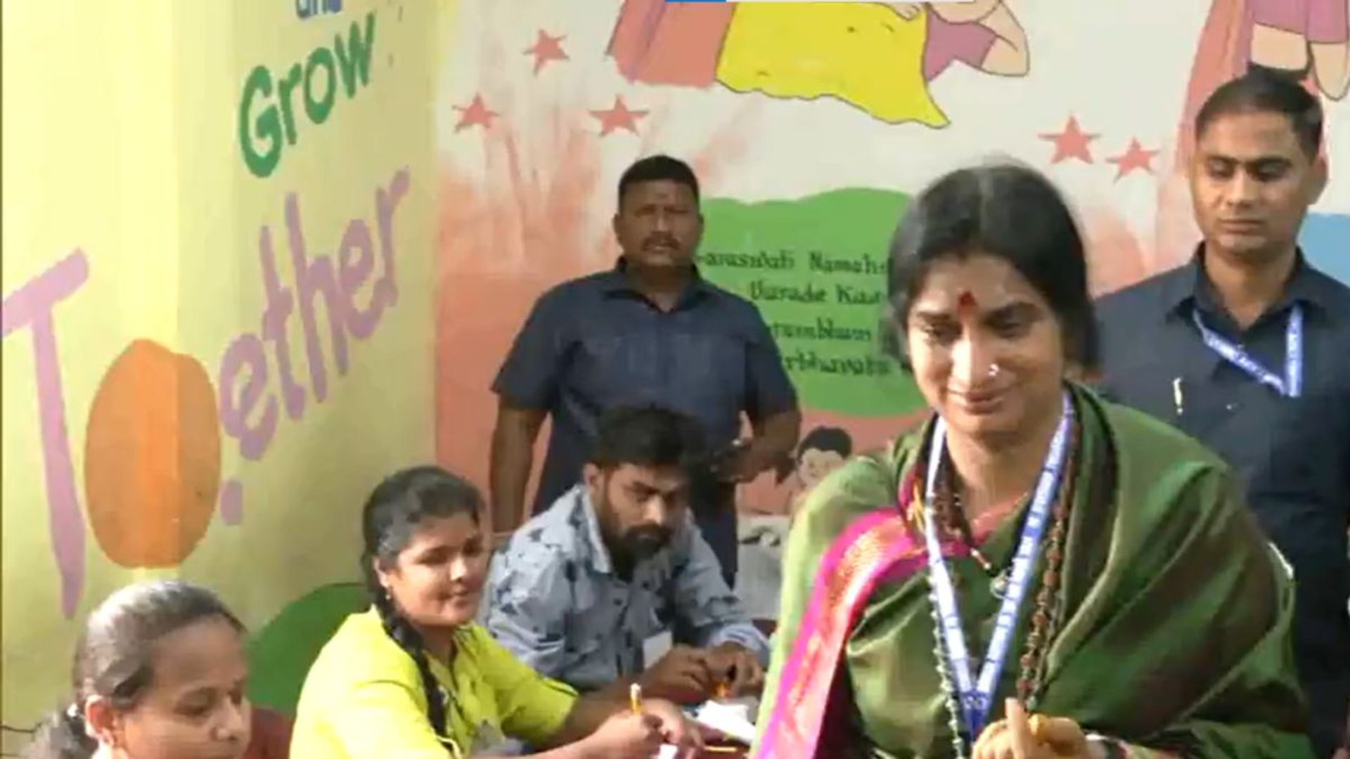BJP’s Madhavi Latha Casts Vote in Hyderabad, Emphasizes Development for All