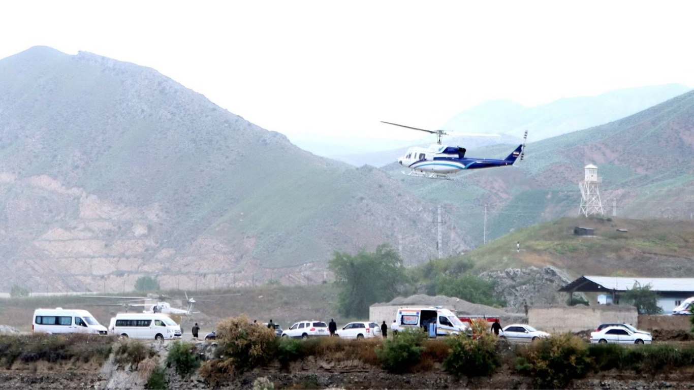 Iranian President’s Helicopter Crashes in Mountainous Terrain, Rescue Efforts Underway