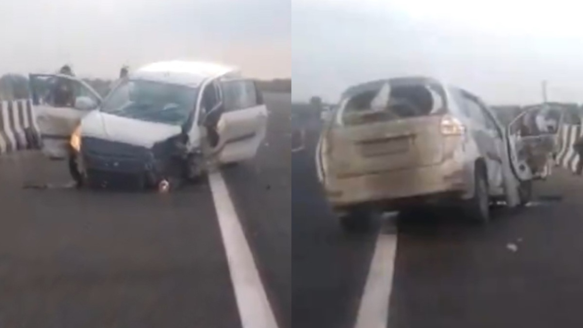 Tragic Accident on Delhi-Mumbai Express Highway Claims Three Lives, Injures Several