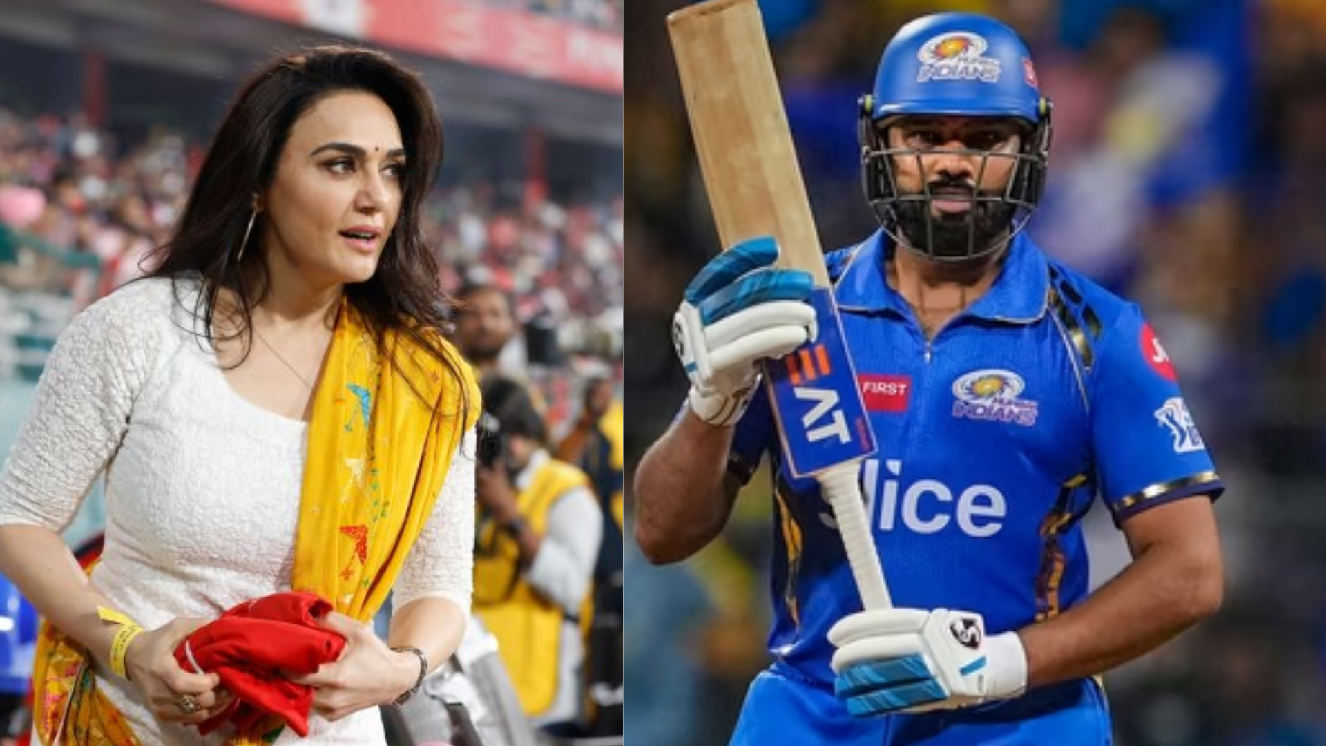 Preity Zinta’s Heartwarming Response To Fan’s Query About Rohit Sharma Goes Viral- See Post !