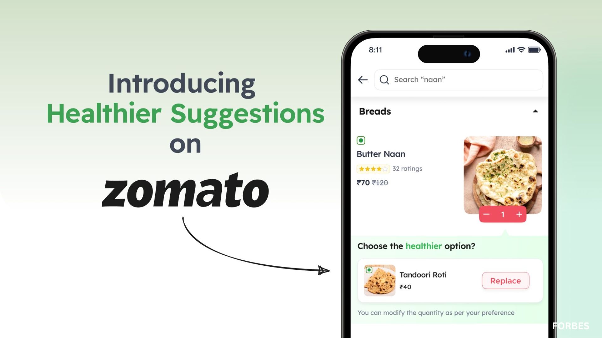 Zomato CEO Launches “Healthier Suggestions” Feature, Internet Reacts
