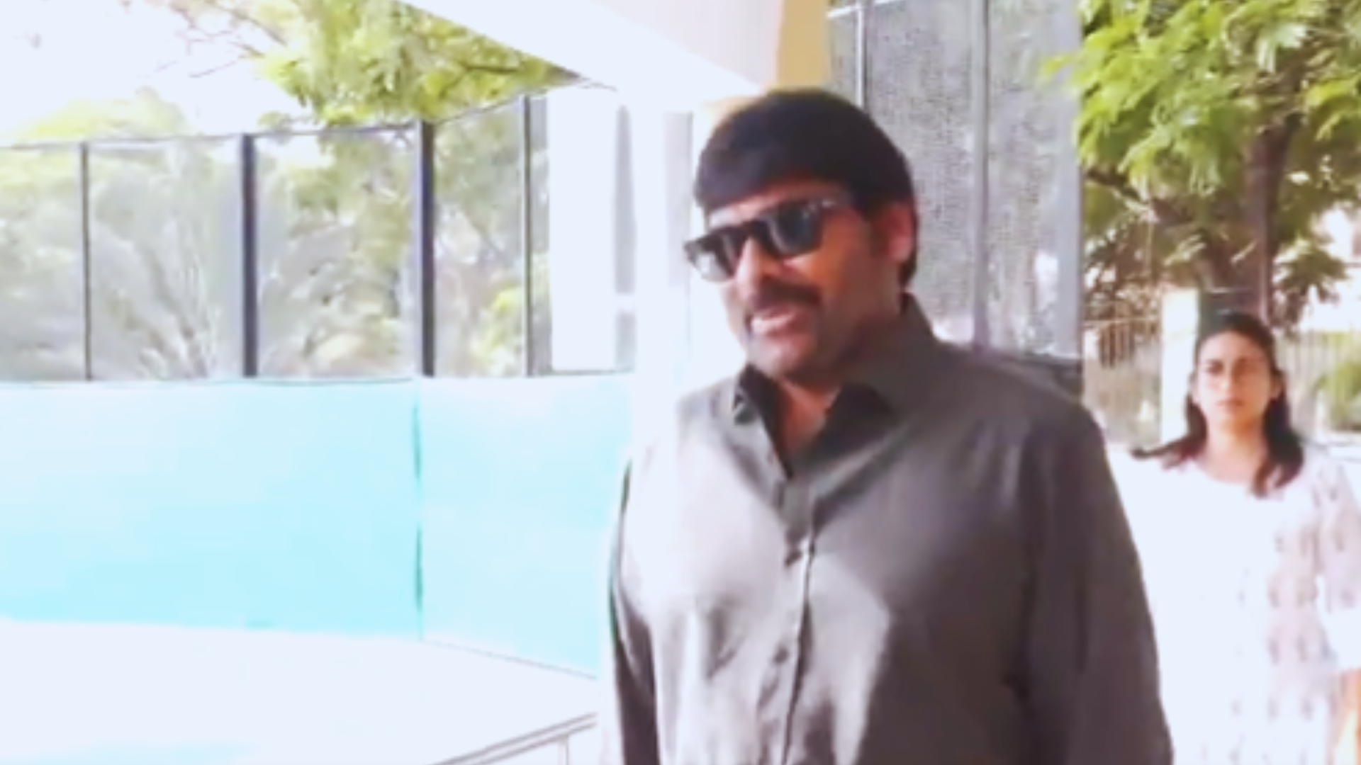 Megastar Chiranjeevi Steps Out To Vote Days After Extending His Support To Powerstar Pawan Kalyan