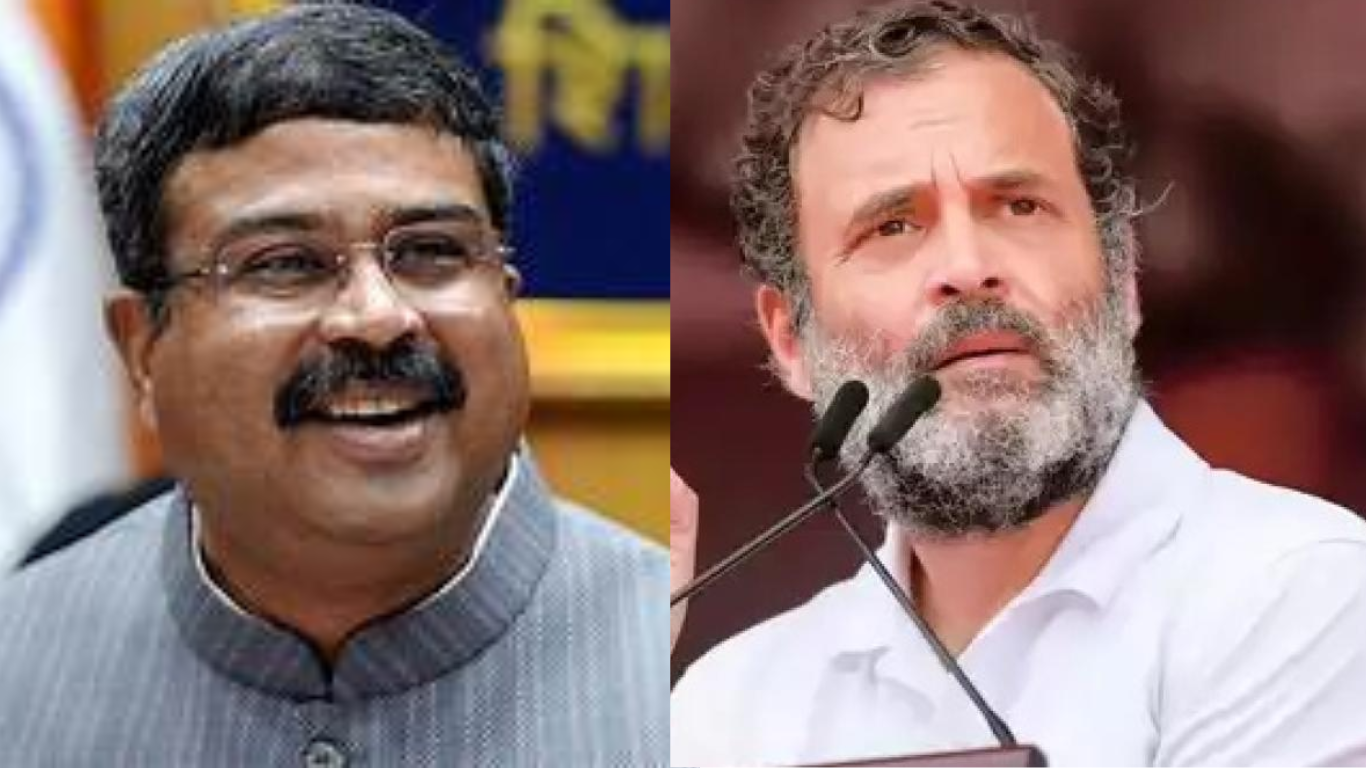 Dharmendra Pradhan Denies Rahul Gandhi’s Allegations: Asserts Congress in Odisha is Influenced by CM Naveen Patnaik