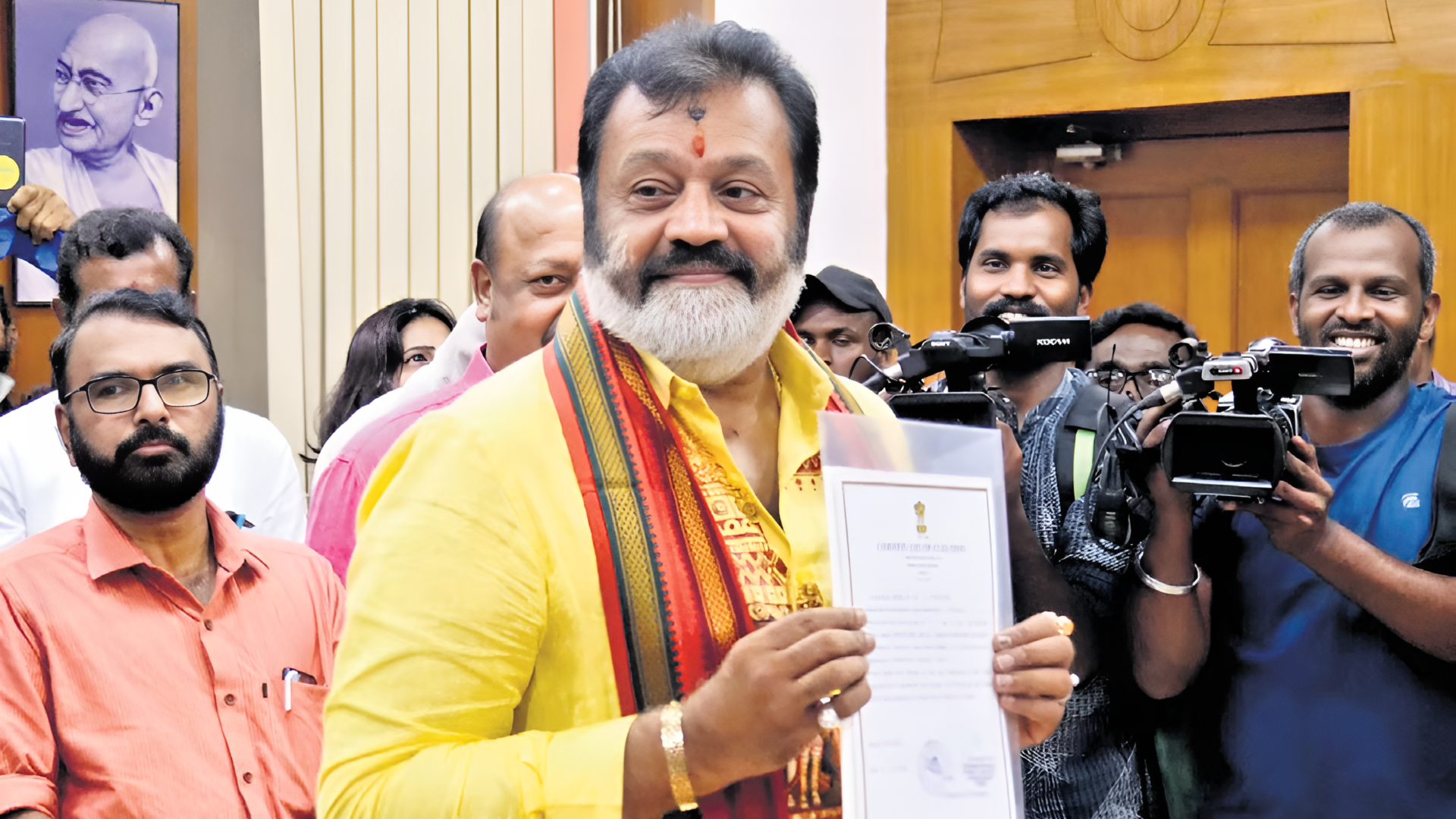 Kerala’s 1st BJP MP Suresh Gopi Reacts On Quit Cabinet Remark, Calls It FAKE
