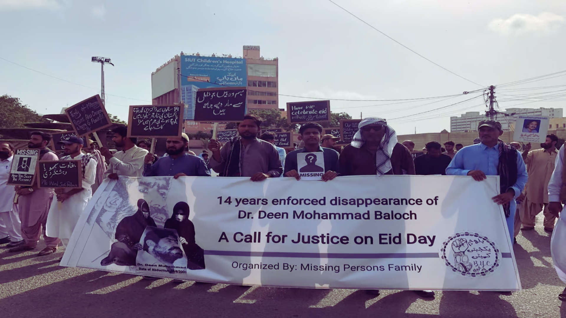 Eid al-Adha 2024: Balochistan’s Eid Marred by Protests Over Missing Relatives