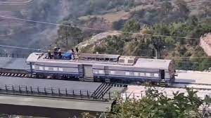 In J&K Train trial run took place on the tallest rail bridge in the world successfully 