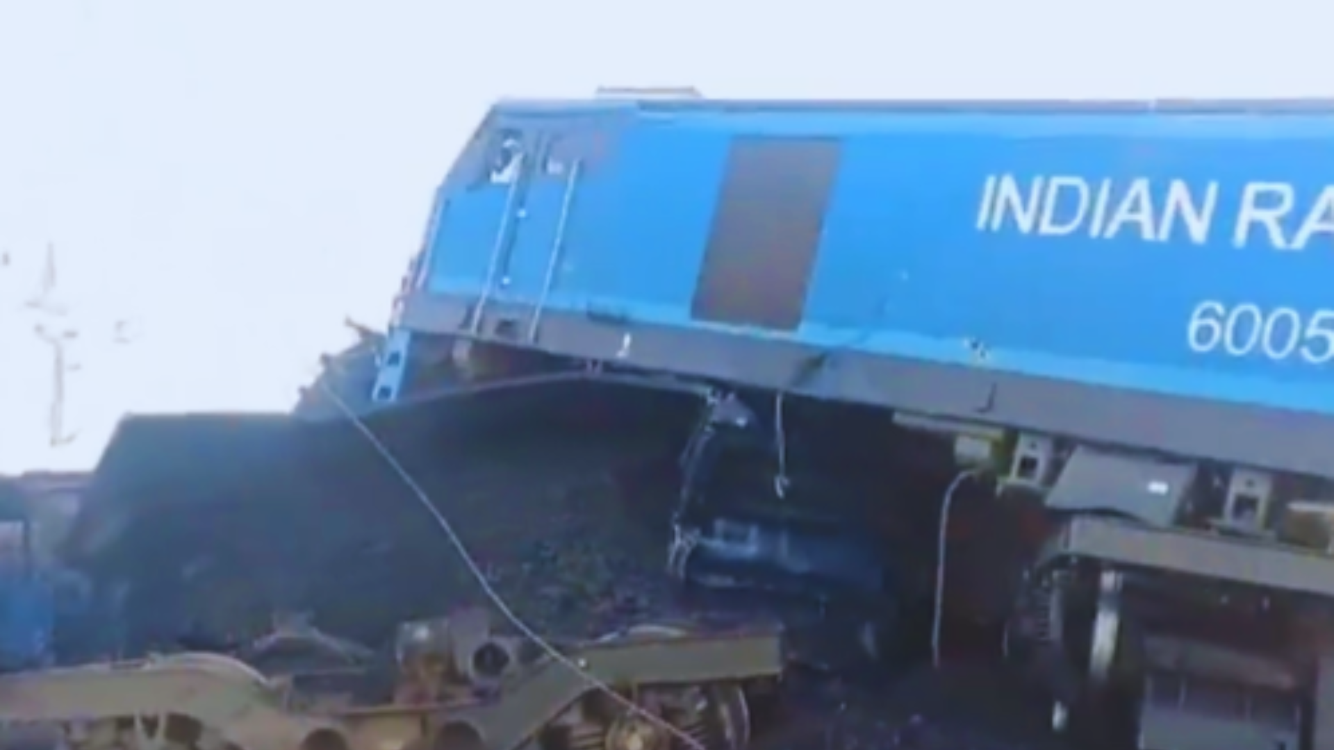 Two Loco Pilots Injured After A Goods Train Rams Into Another In Punjab- See Video Here!