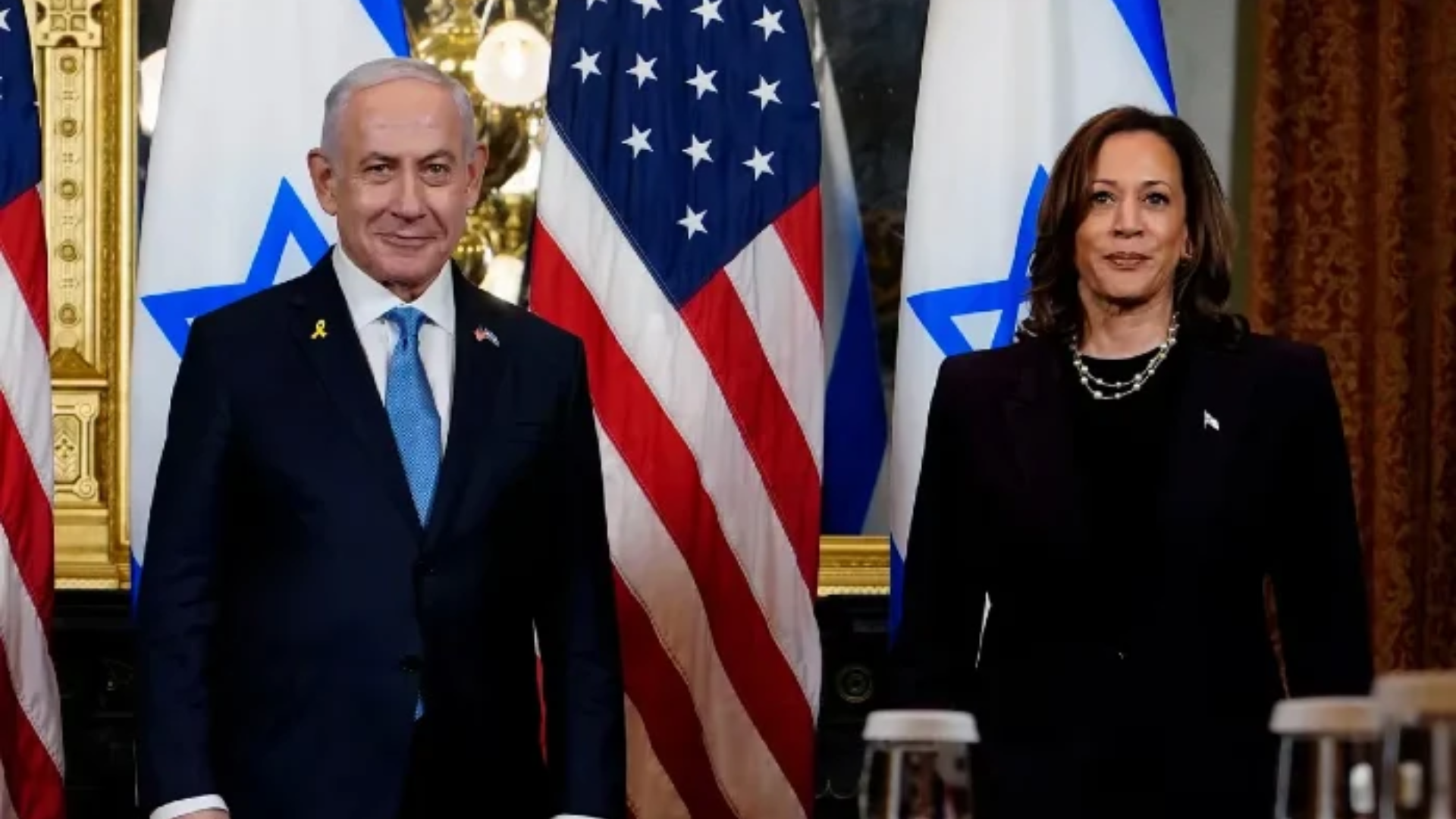 US Vice President Kamala Harris Voices Serious Concerns Over Gaza Crisis During Meeting with Israeli Prime Minister