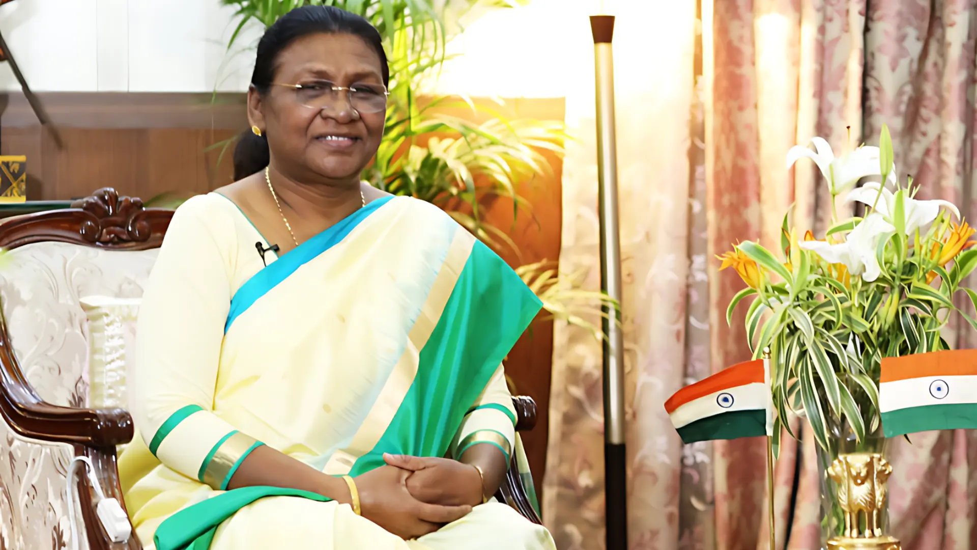 President Droupadi Murmu Lays Foundation Stones for Key Rail Projects in Odisha