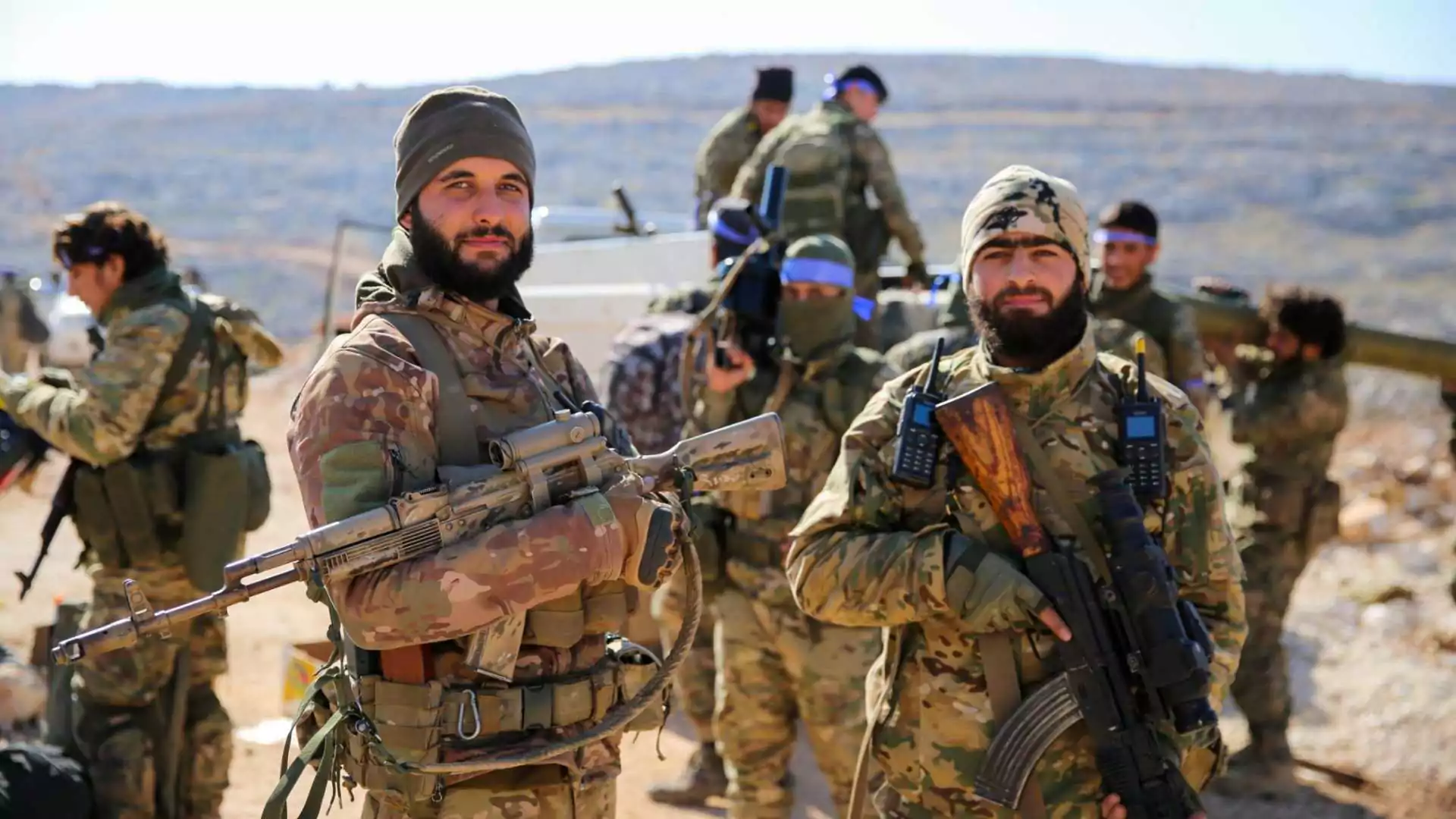 Syrian Rebel Groups Enter Aleppo Eight Years After Government Forces Recaptured City