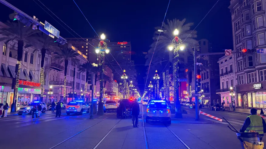Breaking News: Multiple Deaths After Car Crashes Into Crowd On Bourbon Street In New Orleans