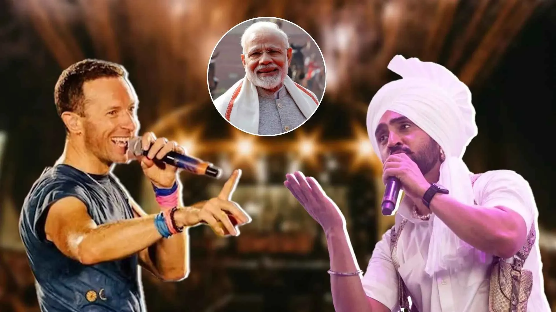 India’s Concert Boom: Coldplay’s Success Fuels PM Modi’s Vision Weeks After Diljit Dosanjh’s Infrastructure Remarks Sparked Backlash