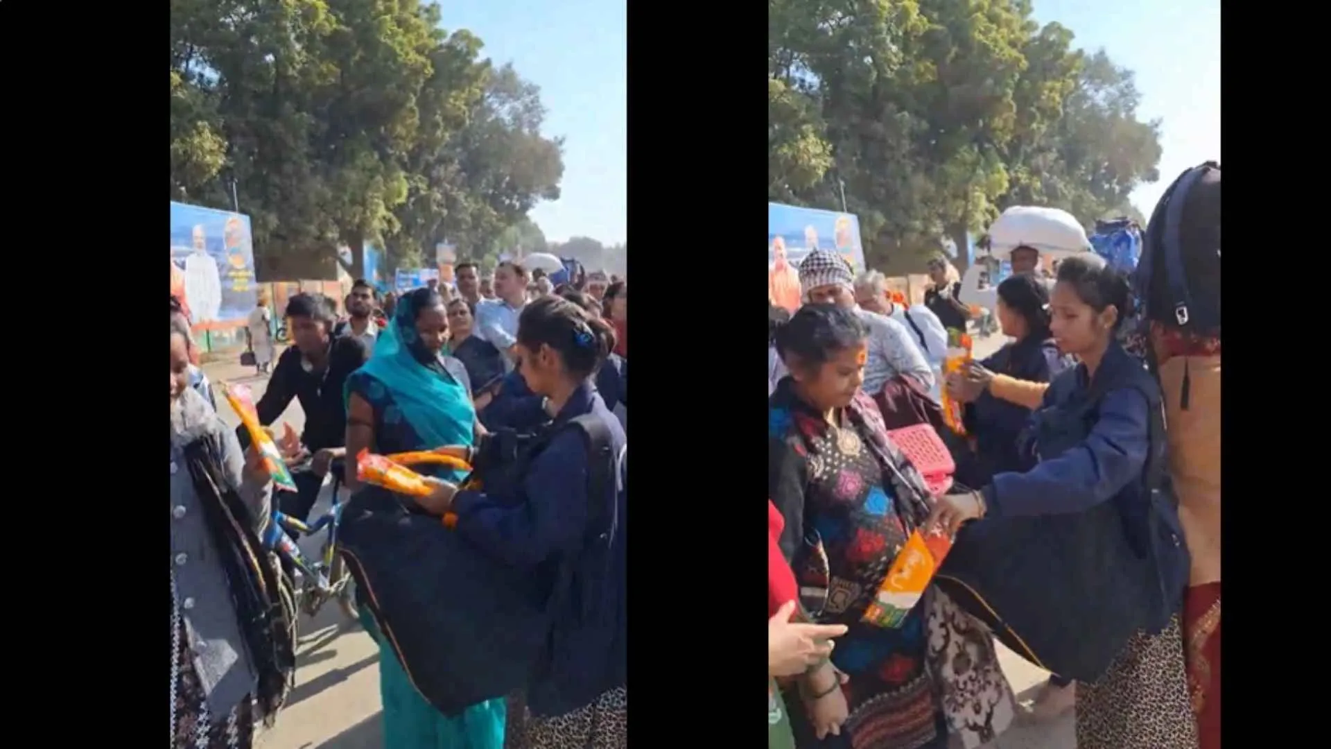 Breaking Stereotype, Women Distributing FREE Sanitary Pads At Maha Kumbh, Watch