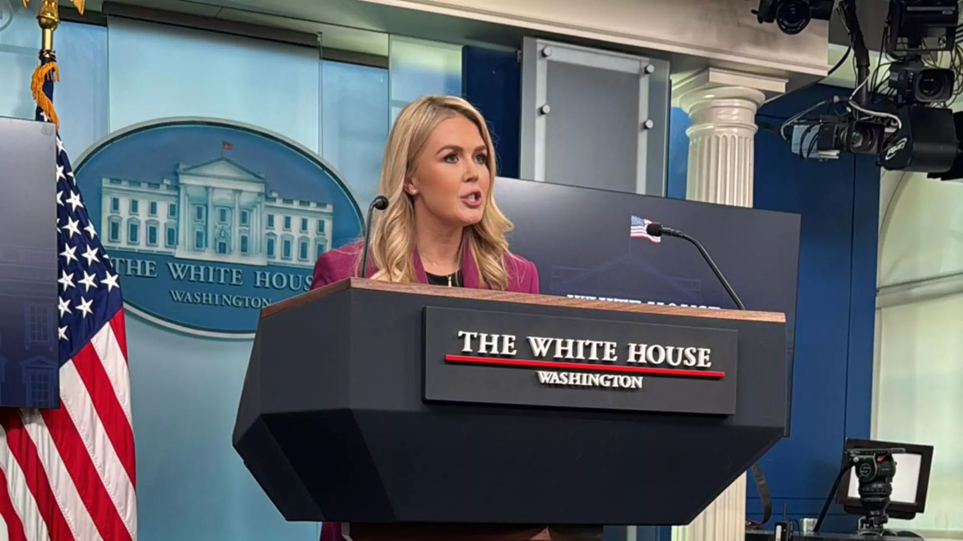 Karoline Leavitt: What The Youngest Press Secretary Said In Her First White House Briefing