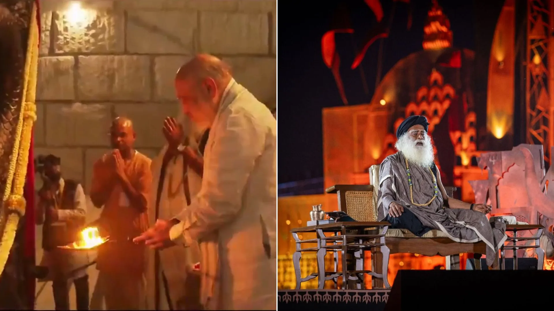 Amit Shah Attends Mahashivratri Celebrations At Isha Foundation, Expresses ‘Heartfelt Gratitude To Sadhguru’