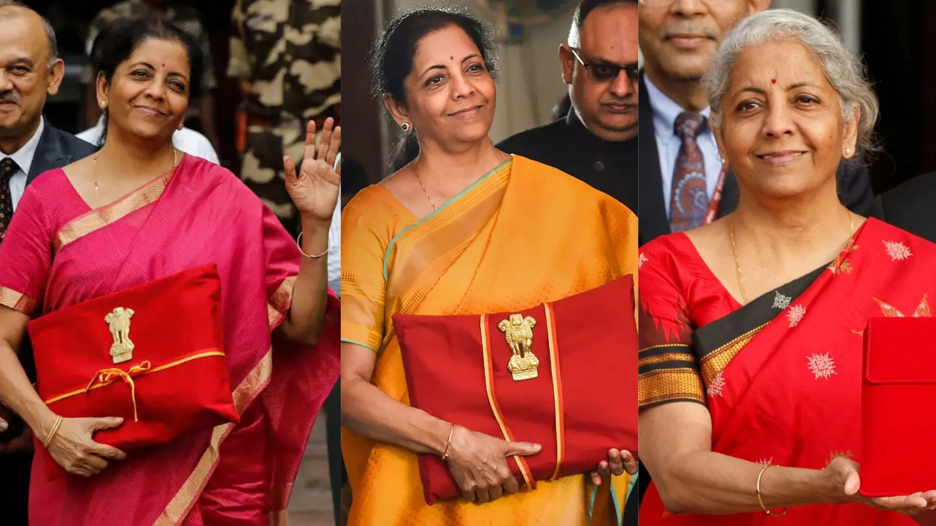 Budget 2025: Here’s A Look At FM Nirmala Sitharaman’s Sarees Over The Years