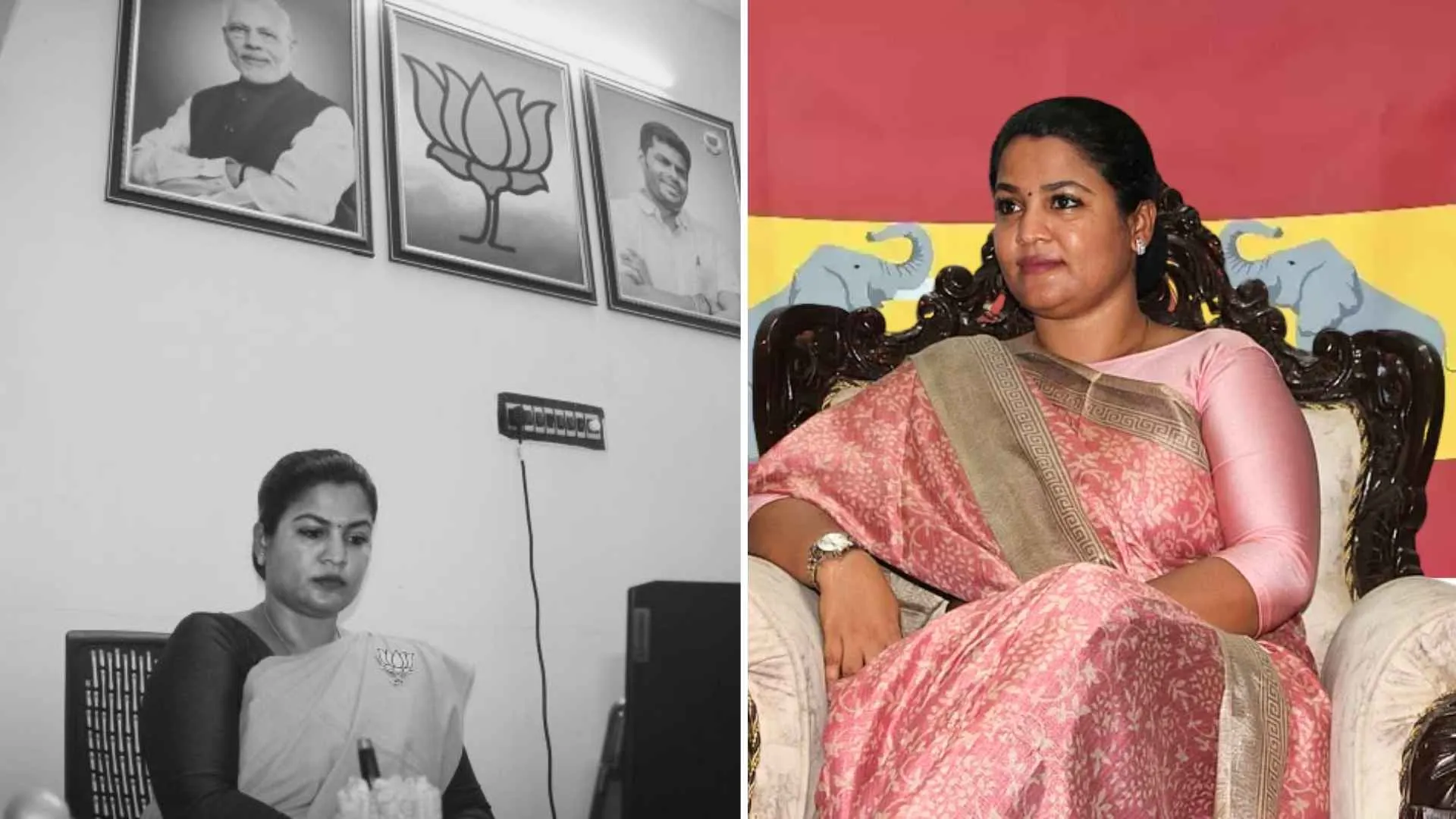 Tamil Actor Ranjana Natchiyaar Quits BJP Over Hindi Imposition, Joins Vijay’s TVK