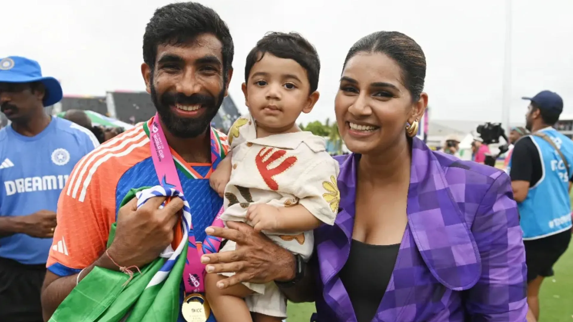Who Is Sanjana Ganesan? Jasprit Bumrah’s Wife Claps Back At Trolls Mocking Their Son: He Is One And A Half Years Old