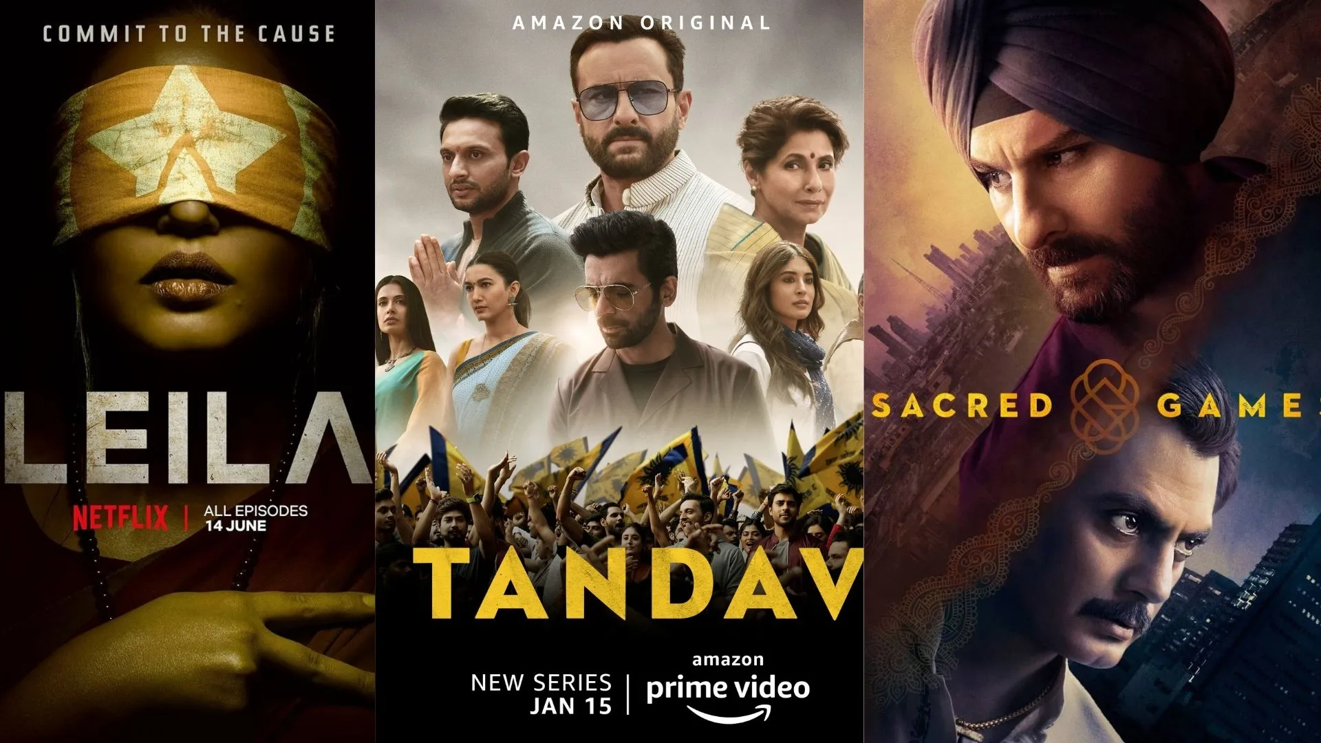 When Bold Turns Risky: The Cancelled Fate of Sacred Games, Tandav & Leila