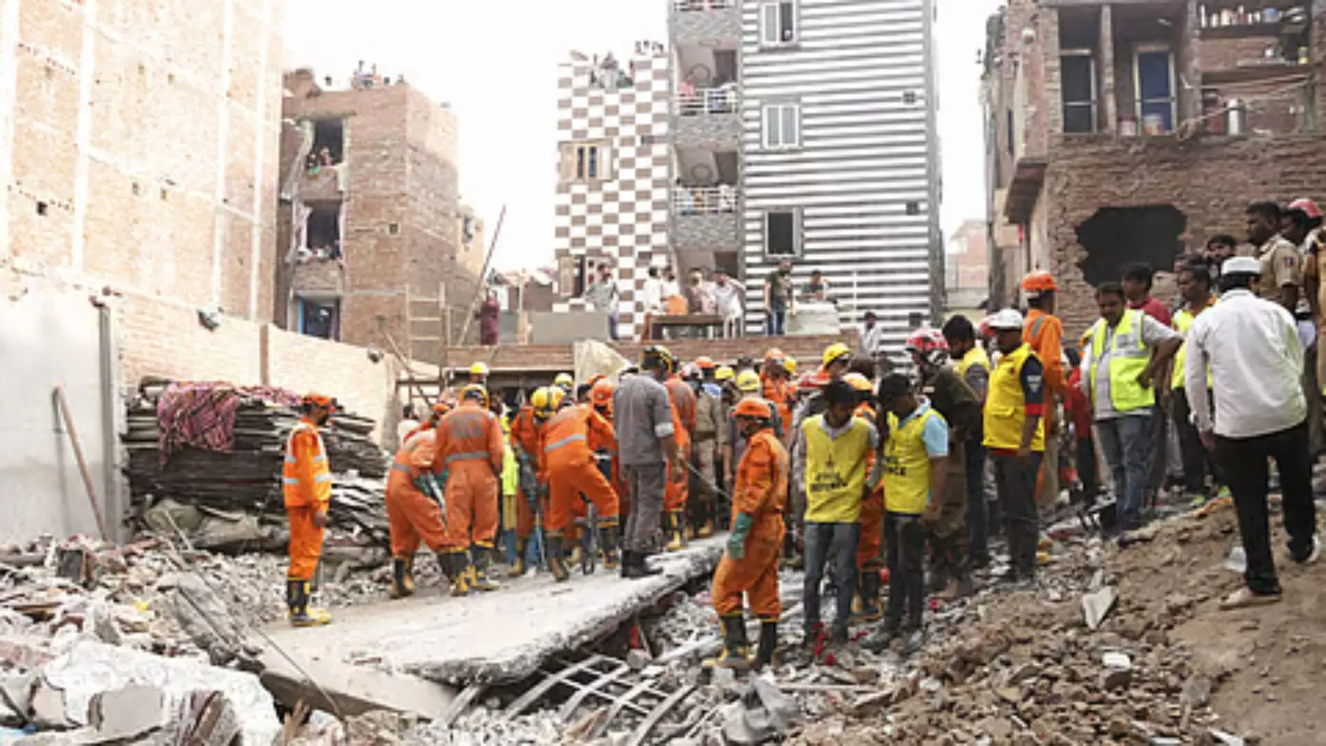 Delhi’s Mustafabad Building Collapse: Death Toll Mounts To 11