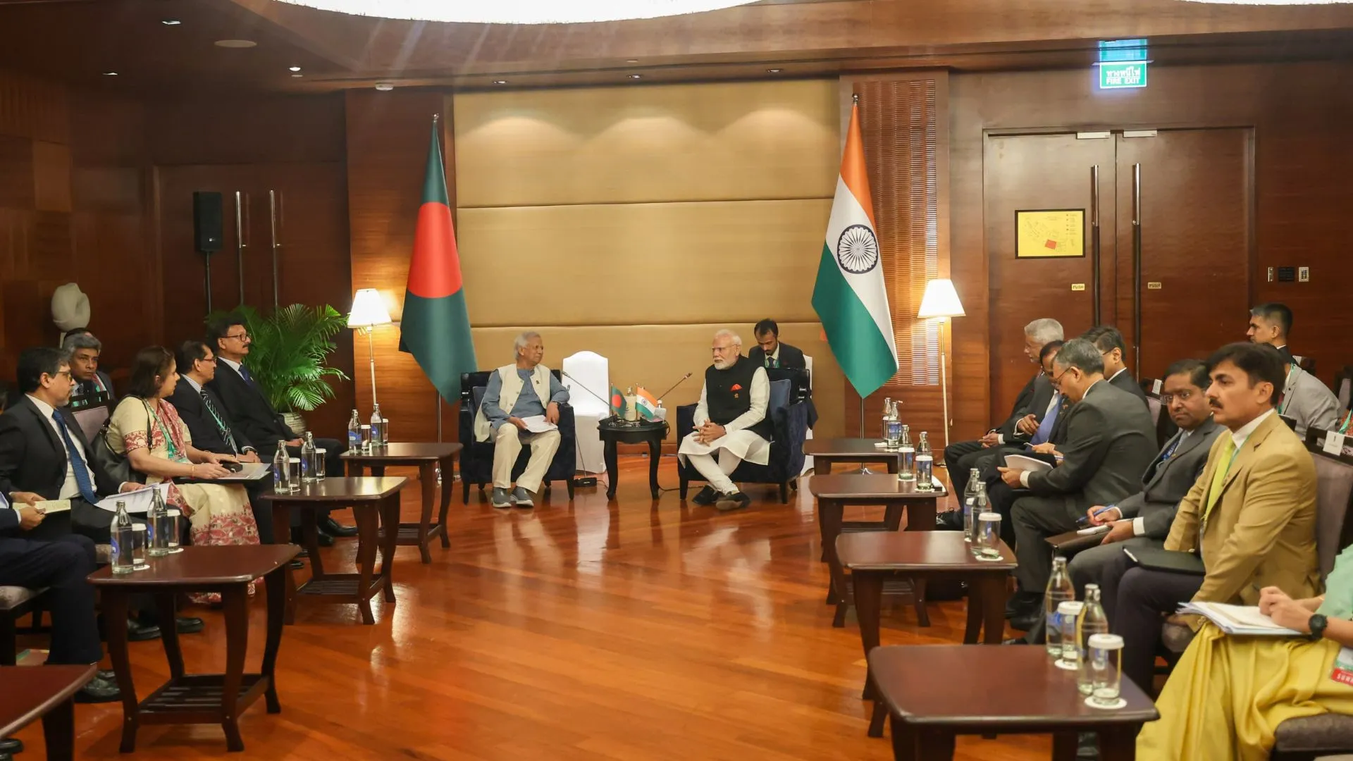 Amid Tense Relations, PM Modi Meets Bangladesh Chief Adviser Muhammad Yunus In Thailand