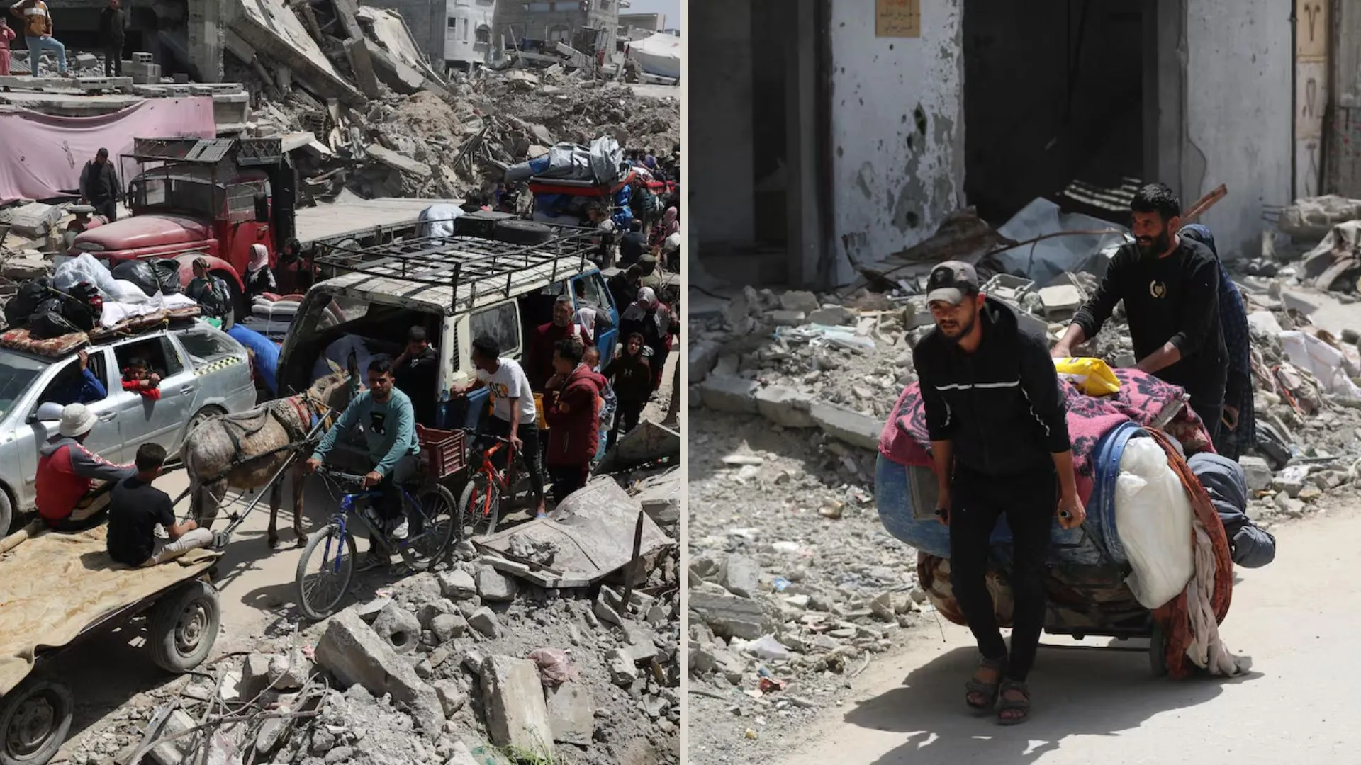 Gaza ‘Security Zone’: Hundreds of Thousands Flee As Israeli Forces Advance Into Rafah