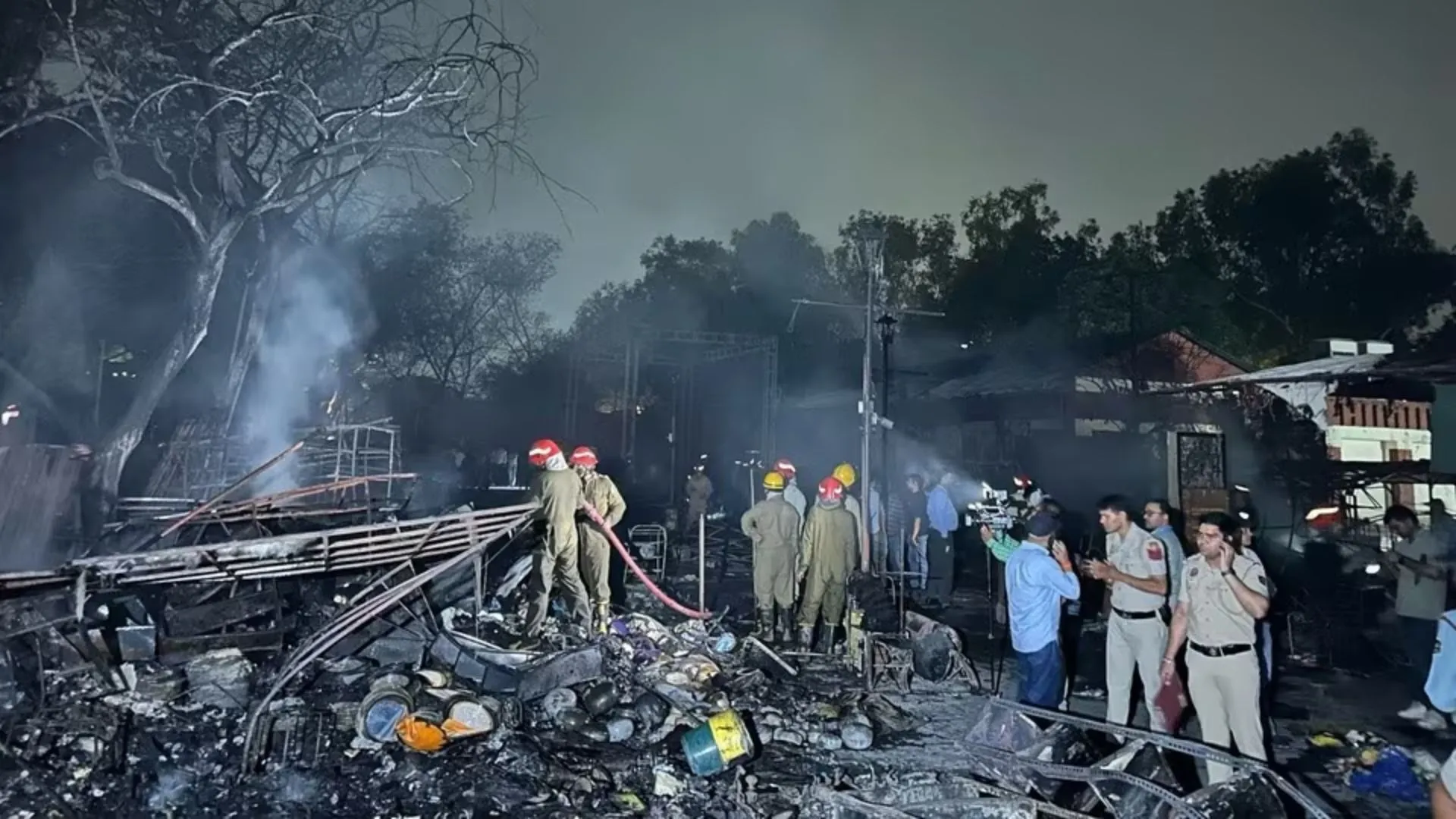 Dilli Haat Fire: 24 Shops Damaged In South Delhi Blaze