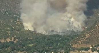 Monte Fire Scorches Over 300 Acres in San Diego County; Evacuations Issued, Containment at 10%
