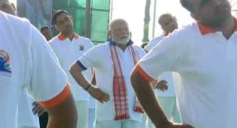 Watch: Prime Minister Narendra Modi Leads 11th International Day Of Yoga From Visakhapatnam