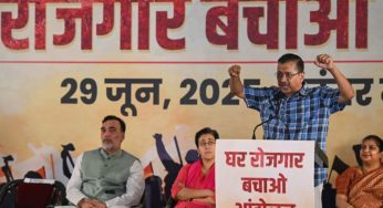 AAP’s ‘Ghar Rozgar Bachao Andolan’ Protests Slum Demolitions, BJP Calls it Flop Show