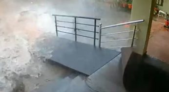 Mangaluru Wall Collapse Caught On CCTV As Heavy Rains Trigger Flood Chaos, Red Alert Extended